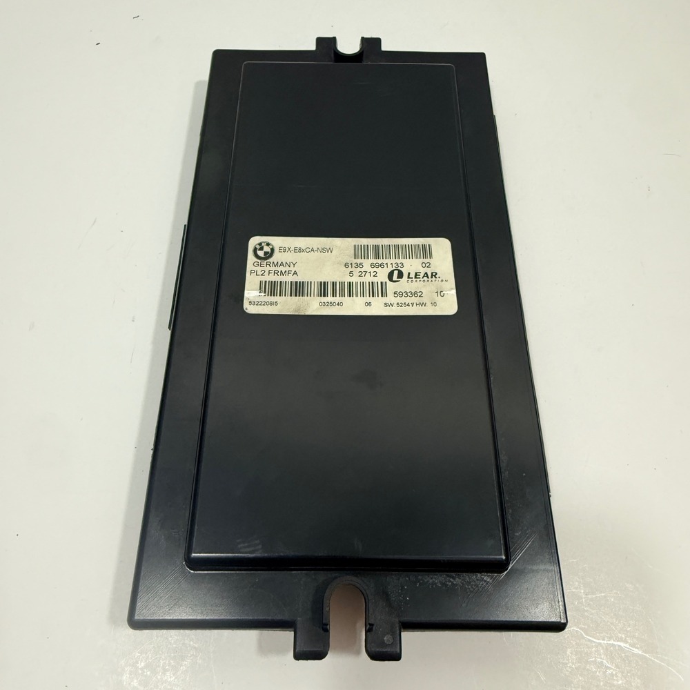 BMW Footwell Module FRM E90 E92 E82 OS Black Good 61356961133 Lear PL2 FRMFA
